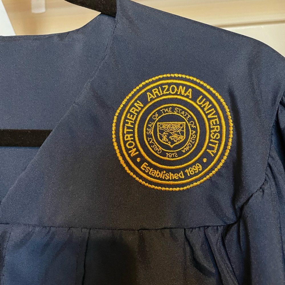 NAU graduation robe